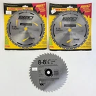 THREE(3) Saw Blade Arbor 5/8" Round (2) Iwin Marathon & (1) Vermont American New. Price: $19.95.