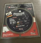 Amana Tool LB10801C Non-melt Plastic X 80T M-tcg 5/8 Bore Table Saw Blade New. Price: $115.00.