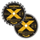 Angelsword 7-1/4 Inch Circular Saw Blade, 24T For FRAMING&60T Fine Finish New. Price: $28.95.