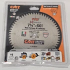 Cmt 254.056.07 Itk Industrial 7-1/4" Non-ferrous Metal & Melamine Blade 5/8" New. Price: $27.99.