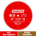 10IN. X 60-TEETH Fine Finish Saw Blade For Wood Power Tool Accessories New. Price: $64.79.