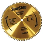 Sawstop Titanium Series Premium Woodworking Blade - 10IN X 80T High At Plywood New. Price: $129.00.