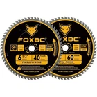 Foxbc 6-1/2 Inch Circular Saw Blade 40T 60T Combo Pack, Ultra Fine Finish For Wo New. Price: $60.00.