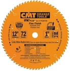 Cmt P12072S Itk Plus Finish 12-IN 72-TEETH 1-IN-BORE Sliding Compound Saw Blade Open. Price: $66.99.