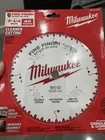 Milwaukee Tool 48-40-0726 7-1/4" 40T Fine Finish Circular Saw Blade New. Price: $18.90.
