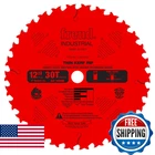 Freud LU87R012 12IN X 30T Thin Kerf Rip Blade New. Price: $106.70.
