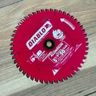 Diablo D055050NMX 5-1/2" X50 Tooth Circular Saw Blade Red Aluminum 14500 Max Rpm Open. Price: $22.49.