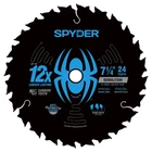 Spyder 7-1/4-INCH 24-TOOTH Saw Blade For Demolition 13006 New. Price: $22.99.