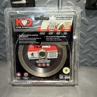 New King Diamond 4" Continuous-rim Circular Saw Blade CTD40S8 Tile #1. Price: $19.99.