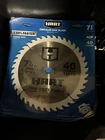 Hart Circular Saw Blade 7 1/4 Wood 40 Tooth HACSB03 New. Price: $8.50.