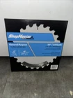 Delta 10" 24 Tooth Carbide Tipped General Purpose Table Saw Miter Blade New. Price: $27.20.