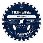 Norske NCSBP290 Reversa Cut Thin Kerf Framing Saw Blade, 24 Tooth X 7-1/4" New. Price: $12.22.