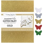 Cardstock Warehouse Diamond Print Inkjet Glitter - Premium Gold Cards... New. Price: $21.52.
