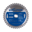 Evolution Power Tools 6-1/2" 40T Silver Steel Cutting Saw Blade, Max Durability New. Price: $71.09.