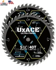 5-1/2-INCH 40-TOOTH Circular Saw Blade With 10 Mm Arbor, Ultra Finish Wood Cutti New. Price: $24.41.