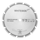 Whiteside 90800605 Combination Blade 14"OD, 70T, 1"B, Atb+r New. Price: $183.47.
