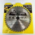Avanti In Tooth Carbide Tipped Circular Saw Blade General Purpose A1040X New. Price: $20.00.