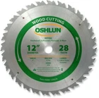 Oshlun SBW-120028 12-INCH Tooth Atb Ripping Saw Blade With 1-INCH Arbor New. Price: $57.99.