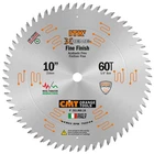 Cmt 253.060.10 Itk Industrial Finish Sliding Compound Miter Saw Blade, 10-INC... New. Price: $84.27.