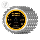 5-1/2 Inch 24 Tooth Atb Framing Circular Saw Blade, Cordless Trim With New. Price: $43.61.