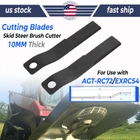 2PCS Skid Steer Brush Cutter Cutting Blades, For Use With AGT-RC72/EXRC54 New. Price: $75.99.