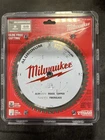 Milwaukee 48-40-4345 8" Aluminum Cutting Circular Saw Blade New. Price: $53.99.