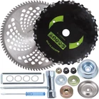 9" Chainsaw Tooth Cutter & 10" Carbide Brush Blades With Universal Adapter Kit New. Price: $41.16.