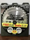 Avanti Carbide Tipped Saw Blades New. Price: $19.98.