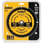 Dewalt Tooth Tungsten Carbide Wood & Nail 1/4 Circular Saw Blade DWA171460 New. Price: $34.99.