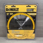 Dewalt DW3106 General Purpose Disc 10" 60T New. Price: $29.95.
