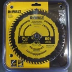 Dewalt Circular Saw Blade, 1/4 Inch, Tooth, Wood Cutting (DWA171460) New. Price: $19.99.