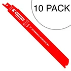 Diablo 9" Sawzal Reciprocating Blades 14/18 Tpi Metal Auto Dismantling 10PC New. Price: $42.99.