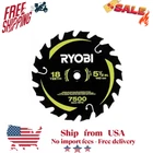 Ryobi 5-1/2 In. 18T Thin Kerf Carbide Circular Saw Blade New. Price: $67.04.