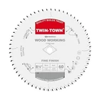 Twin-town 8-1/4-INCH 60 Teeth Atb Fine Finish Thin Kerf Saw Blade With 5/8-IN... New. Price: $26.37.