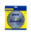 Irwin 11040, Saw Blade, Chisel Combination, 5/8" Arbor, 26 Tooth, 7-1/4" New. Price: $49.99.
