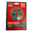 Craftsman Steel S100 3-3/8" Saw Blade 50 Tooth Fast Cut 4000 Rpm #932284 New. Price: $15.99.