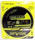 (j) Norske Trade-a-blade 10" X 60T Ultra Thin Kerf Finishing #TCSBT026 New. Price: $33.99.