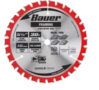 New Sealed Bauer 1/2" 5.5 Inch Circular Saw Blade 30T Carbide 10MM Arbor Size. Price: $6.69.