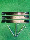 3 Usa Made Scag 61" Blade & Bolt Kit Fits All Cats, Turf Tigers Cheetahs New. Price: $89.99.