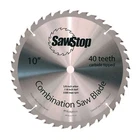 Sawstop Steel Combination Blade - 40 Tooth (atb) Carbide Tipped New. Price: $55.00.
