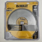 Dewalt 12 80T Metal Cutting Aluminum Saw Blade 4800 Open Box DW7666 New. Price: $56.50.