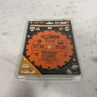 Cmt P06018 Itk Plus Finish Saw Blade 6-1/2" X Teeth, 10 Atb + Shear New. Price: $13.49.