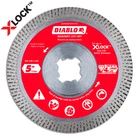 Diablo DDX050CON101C 5" X-lock Diamond Continuous Rim Masonry Cut-off Disc New. Price: $39.97.