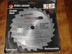 Black & Decker Professional Pirahna Saw Blade 73-737, 1/4 24 Carbide Teeth New. Price: $9.00.