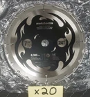 Twenty (20) Metabo Hpt #372102, 7-1/4" 24T Carbide, 5/8" Arbor Circ. Saw Blades! New. Price: $65.00.