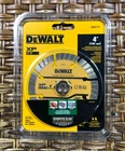 Dewalt DW4711T 4" Xp Turbo Segmented Rim Diamond Blade (new Sealed). Price: $18.99.