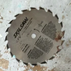 Skilsaw 7-1/4 In 24T Carbide Circular Blade Plywood 150T Silver Used. Price: $14.00.