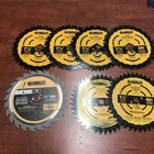 7X Mixed Genuine Dewalt 7-1/4 24-40 Tooth Circular Table Saw Blades Condin Seller. Price: $69.99.