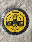Dewalt DWA171424 7-1/4-INCH 24-TOOTH Circular Saw Blade (new Package). Price: $18.00.