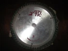 Systi Matic Carbide Saw Blade 8"X 60T Crosscut Triple Chip 5/8" Arbor Used. Price: $34.99.